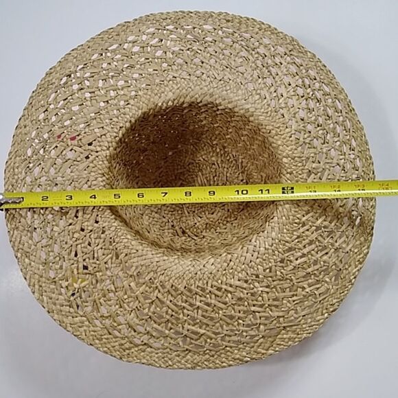 Handmade Vintage Straw Women Hat - Picture 5 of 16